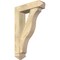 Ekena Millwork Funston Arts and Crafts Rough Sawn Bracket w/ Offset Brace, Douglas Fir, 6"W x 22"D x 34"H BKT0604X22X34FST03RDF - alternate 1